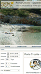 Mobile Screenshot of porta-croatia.de